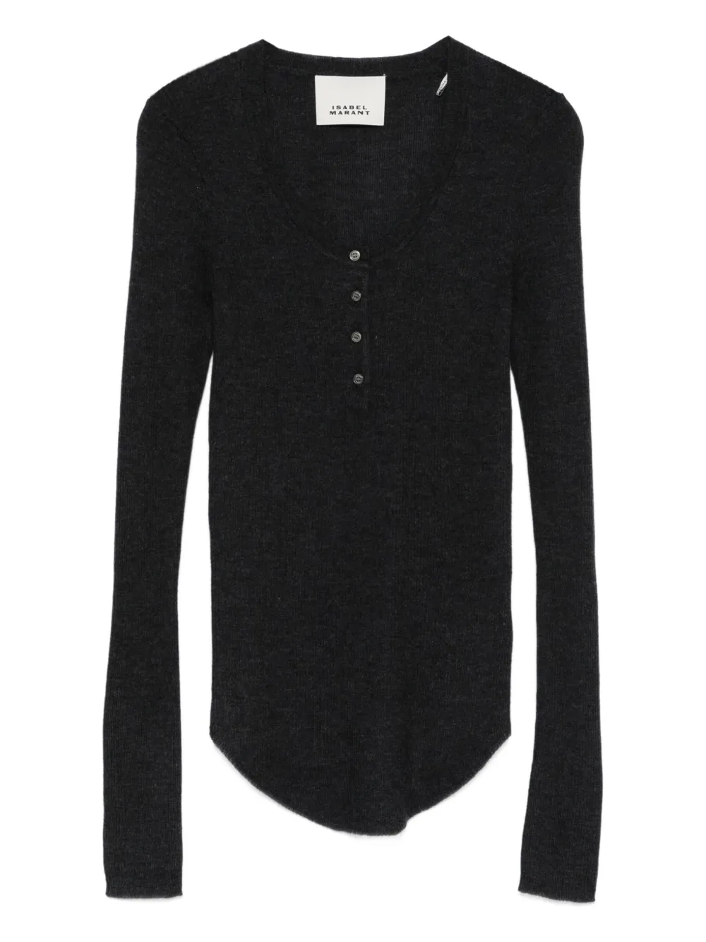 Топ с пуговицами спереди Isabel Marant, серый
Топ с пуговицами спереди Isabel Marant, серый