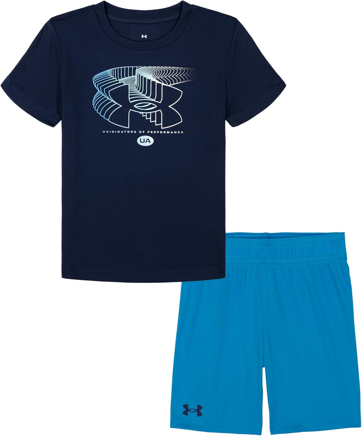 Under Armour майка с короткими рукавами и шорты для мальчиков, легкие и дышащие, Midnight Navy Fade
Under Armour майка с короткими рукавами и шорты для мальчиков, легкие и дышащие, Midnight Navy Fade