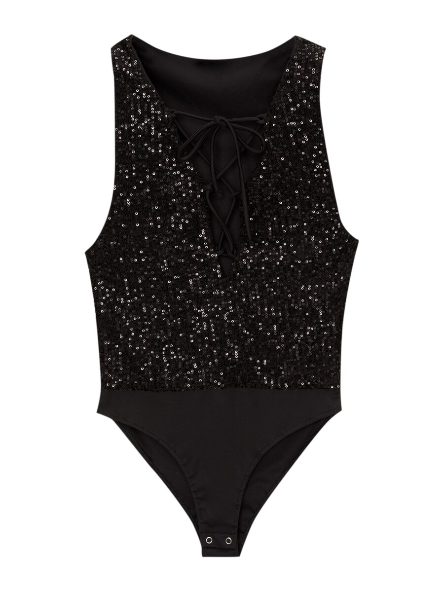 Классический топ Pull&Bear Shirt Bodysuit, черный
Классический топ Pull&Bear Shirt Bodysuit, черный
