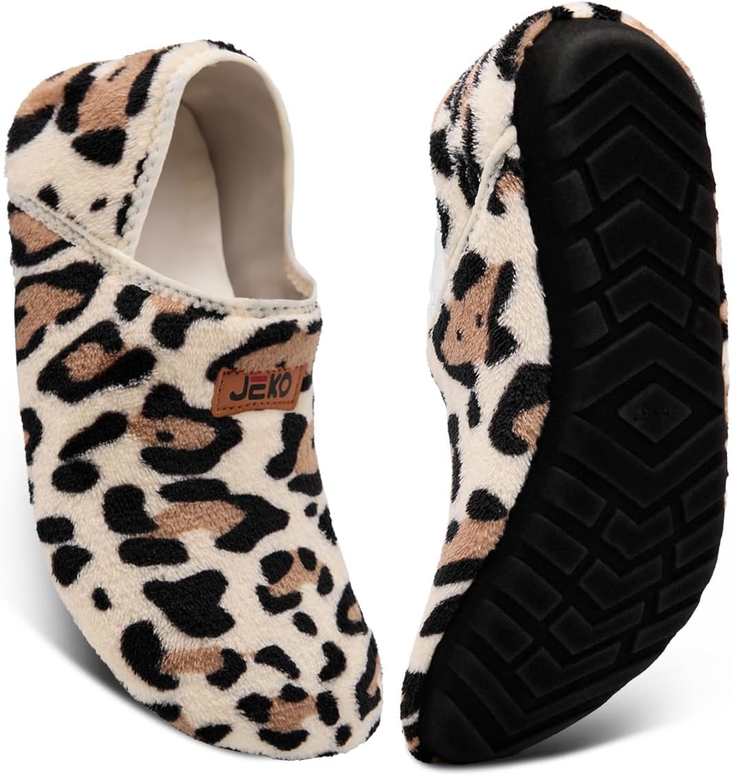 Домашние тапочки UUBARIS для мужчин и женщин, пушистые носочные тапочки для путешествий и дома, йоги, с утолщенной подошвой, Leopard Print
Домашние тапочки UUBARIS для мужчин и женщин, пушистые носочные тапочки для путешествий и дома, йоги, с утолщенной подошвой, Leopard Print