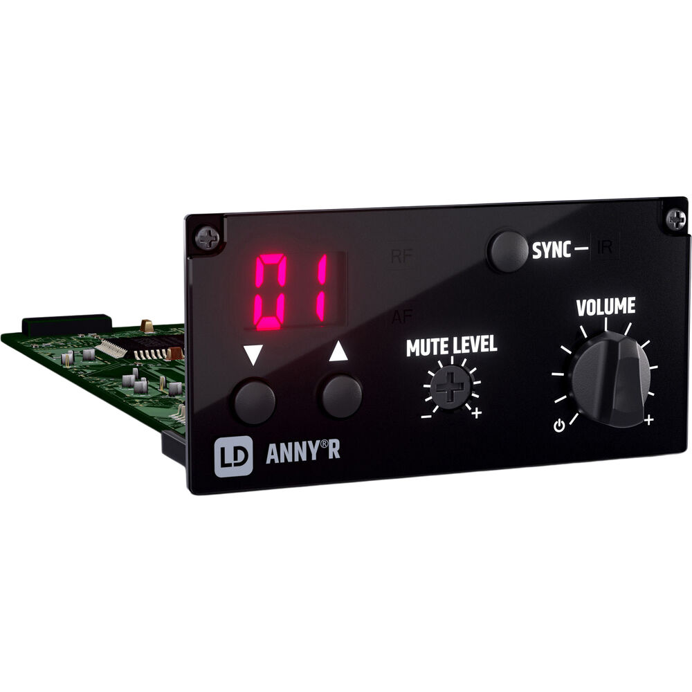 LD Systems ANNY R Wireless Receiver Module LDS-ANNYRB51US
LD Systems ANNY R Wireless Receiver Module LDS-ANNYRB51US