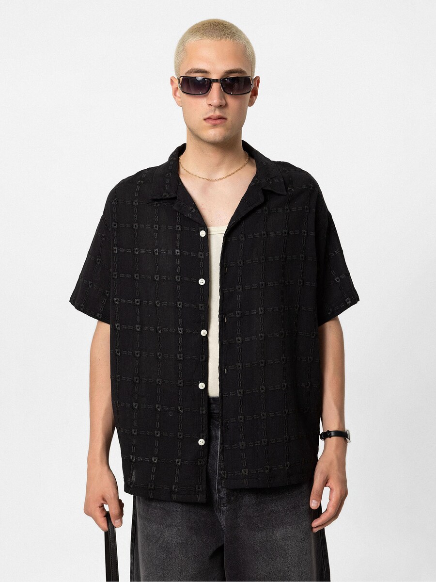 Удобная рубашка на пуговицах VAMOS CLO, черный
Удобная рубашка на пуговицах VAMOS CLO, черный