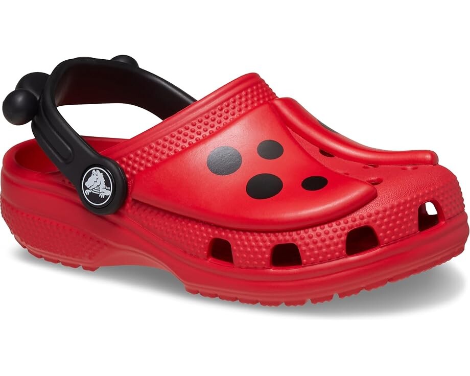 Сабо Crocs Kids Classic I AM Clogs, цвет Varsity Red/Black Ladybug 
Сабо Crocs Kids Classic I AM Clogs, цвет Varsity Red/Black Ladybug