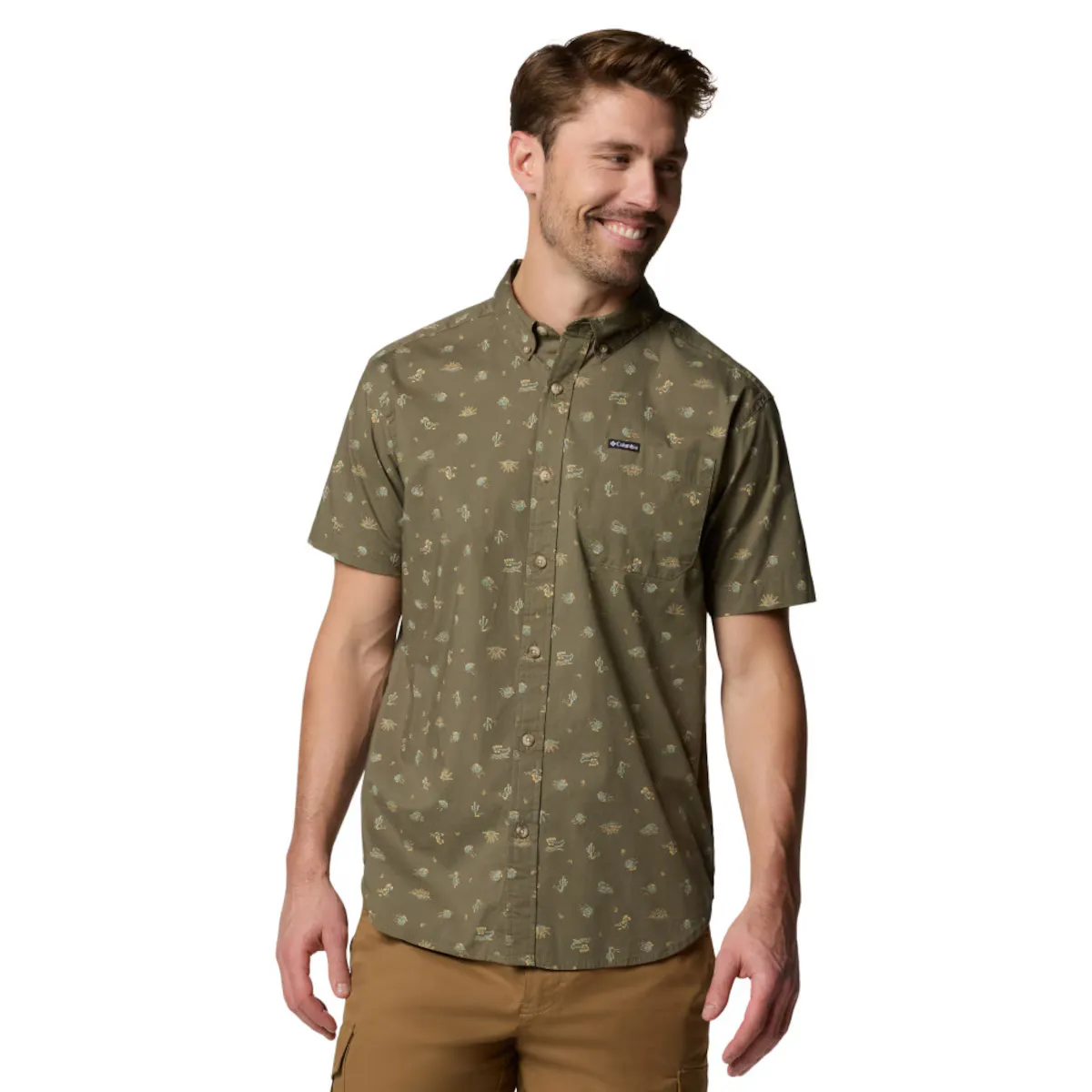 Рубашка мужская Columbia Rapid Rivers, темно-зеленый
Рубашка мужская Columbia Rapid Rivers, темно-зеленый