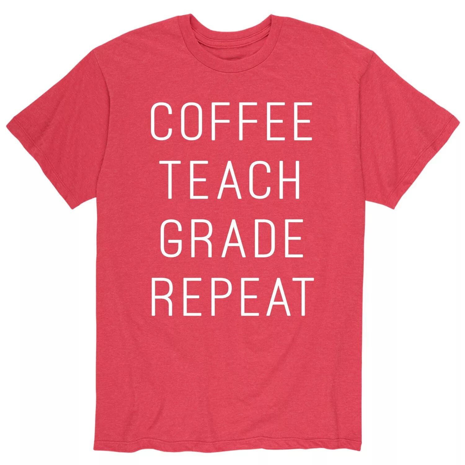 Мужская футболка Coffee Teach Grade с повторением Licensed Character
Мужская футболка Coffee Teach Grade с повторением Licensed Character