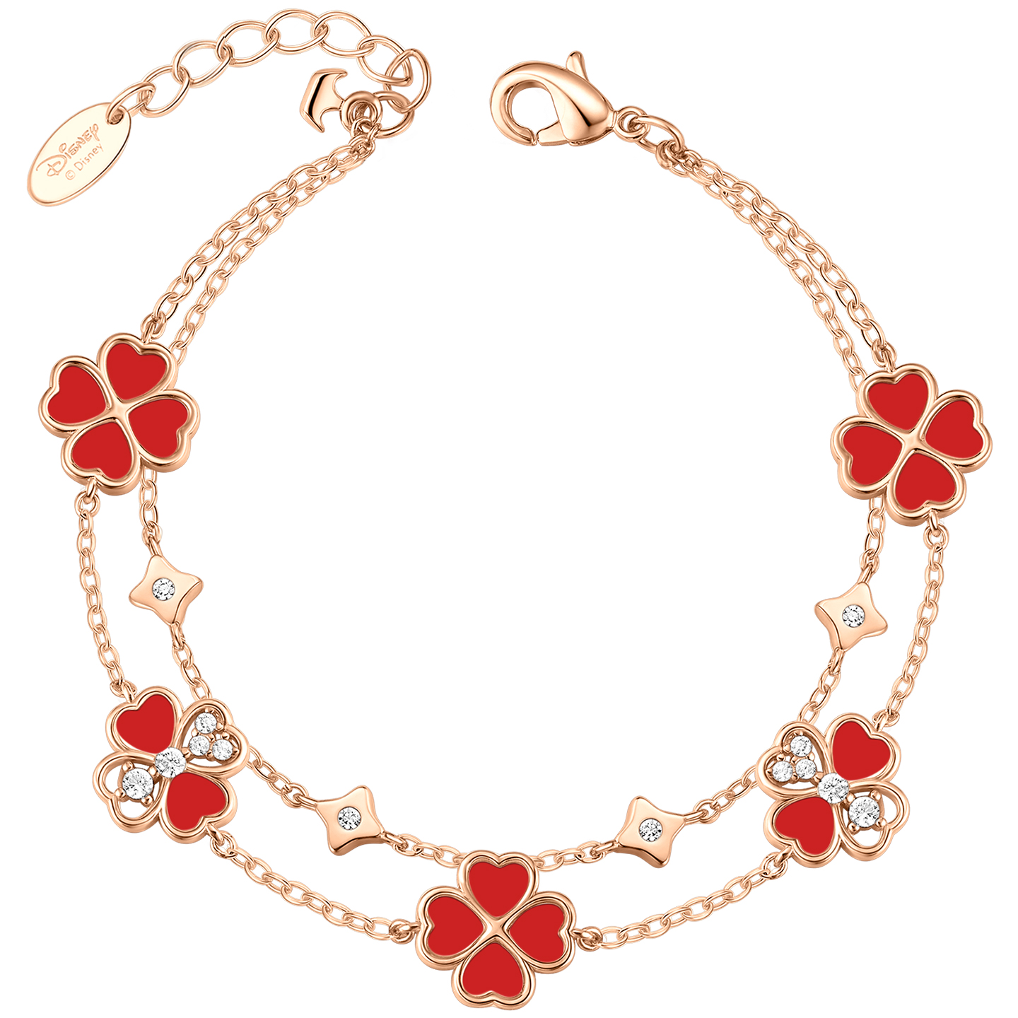 Disney Браслеты Women's Rose Gold из синтетического фианита, агата, меди и перламутра
Disney Браслеты Women's Rose Gold из синтетического фианита, агата, меди и перламутра