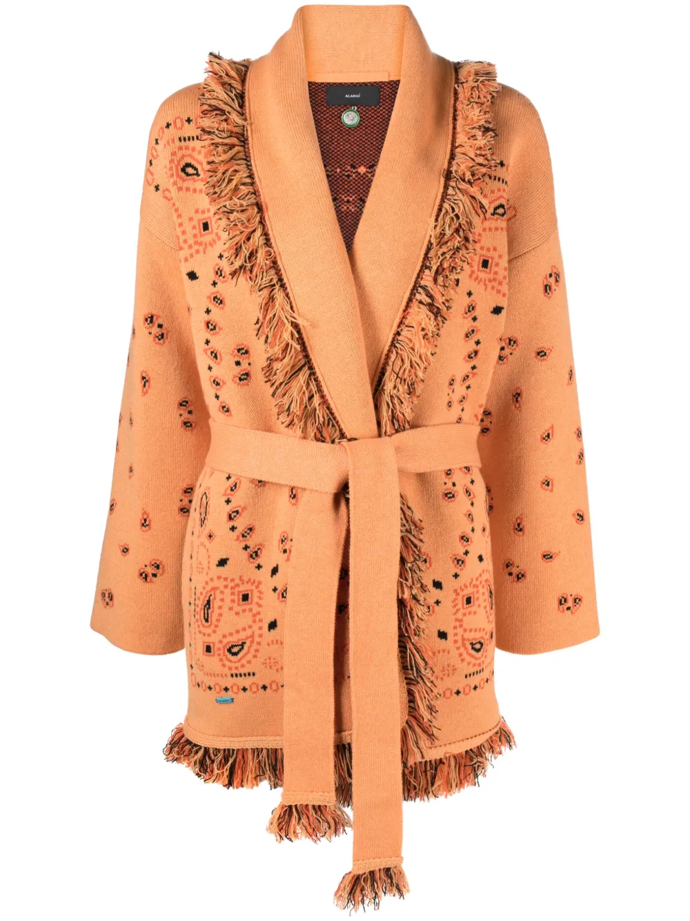 Кашемировый кардиган Alanui, оранжевый
Кашемировый кардиган Alanui, оранжевый