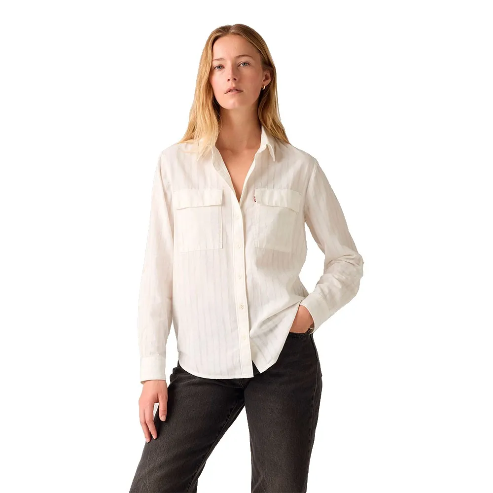 Рубашка с длинным рукавом Levi's Doreen Utility, бежевый
Рубашка с длинным рукавом Levi's Doreen Utility, бежевый