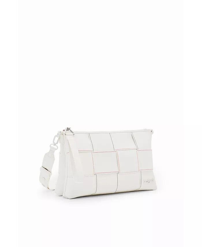 Женская плетеная сумка через плечо M Desigual, белый
Женская плетеная сумка через плечо M Desigual, белый