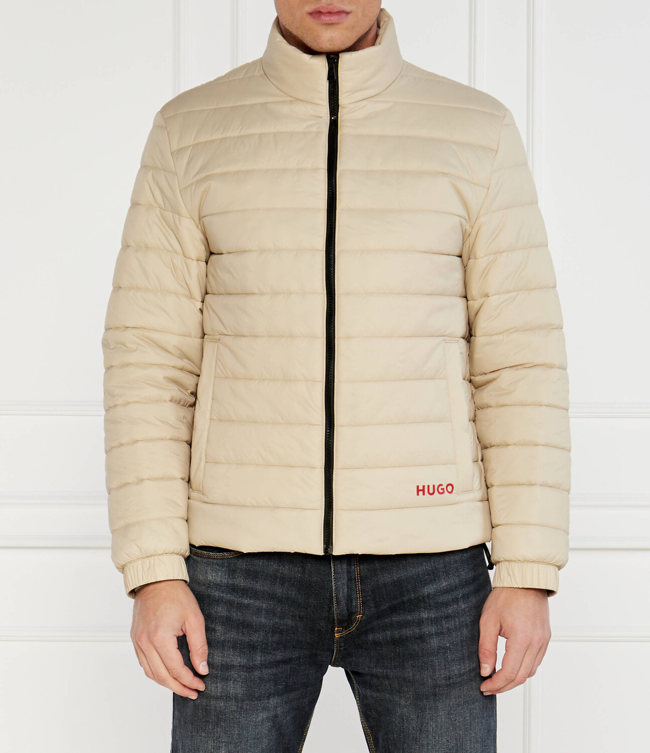 Куртка HUGO Brenti Regular Fit, бежевый 
Куртка HUGO Brenti Regular Fit, бежевый