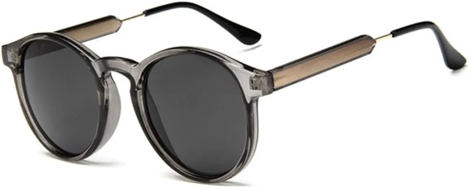 Ретро круглые солнцезащитные очки для женщин и мужчин, прозрачные, женские солнцезащитные очки, мужские очки с защитой от УФ-излучения UV400 TYUVIVO, C3 Grey Grey
Ретро круглые солнцезащитные очки для женщин и мужчин, прозрачные, женские солнцезащитные очки, мужские очки с защитой от УФ-излучения UV400 TYUVIVO, C3 Grey Grey