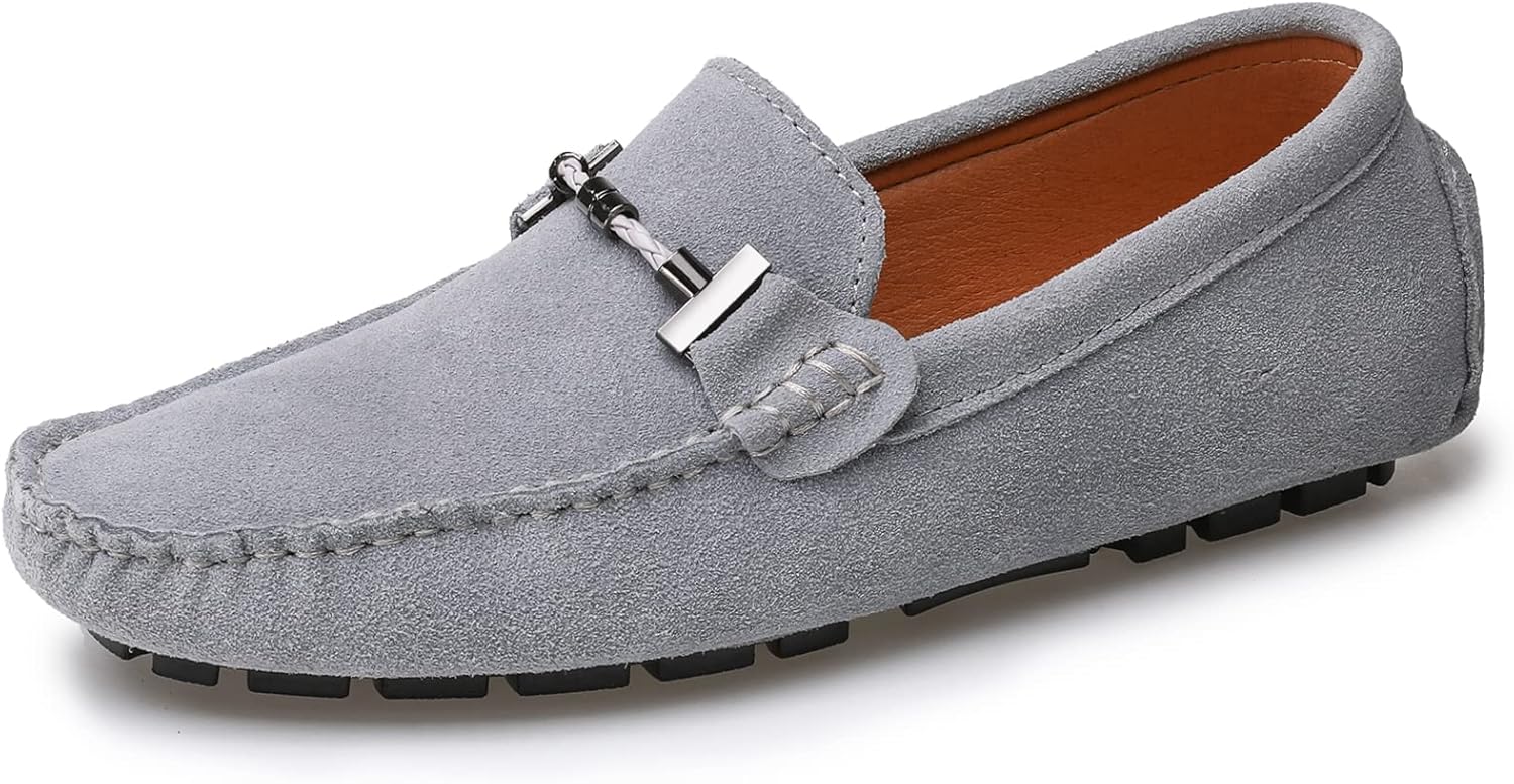 Мужские лоферы DCZTELG Penny, повседневные слипоны, мокасины для торжеств, комфортные ботинки и прогулок на лодке, серый
Мужские лоферы DCZTELG Penny, повседневные слипоны, мокасины для торжеств, комфортные ботинки и прогулок на лодке, серый