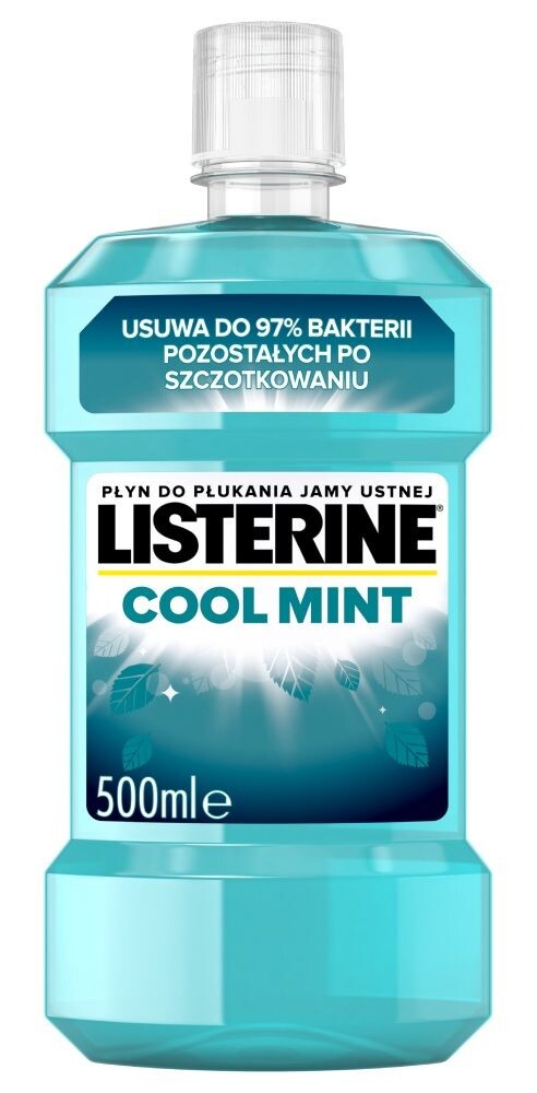 Listerine Cool Mint жидкость для полоскания рта, 500 ml
Listerine Cool Mint жидкость для полоскания рта, 500 ml