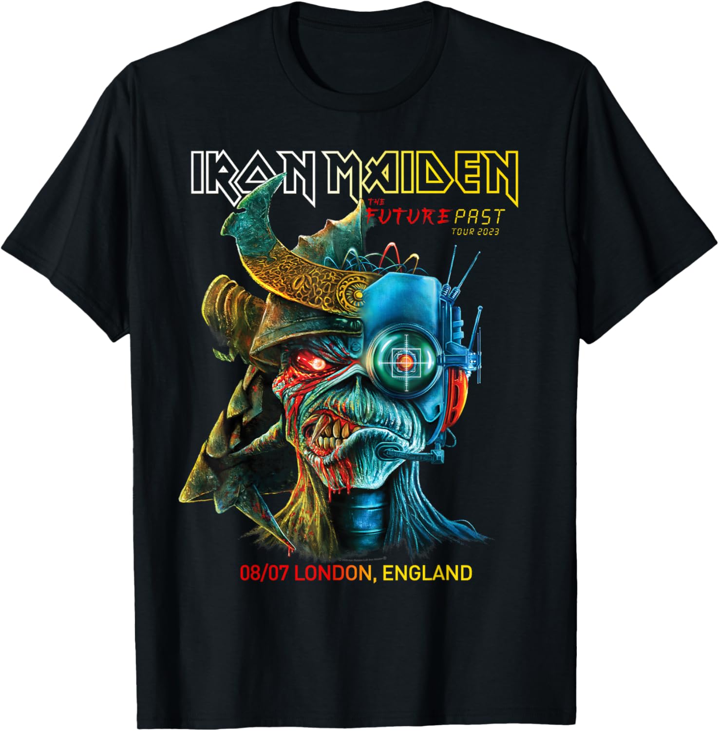 Футболка Iron Maiden - Future Past Tour London 2, черная
Футболка Iron Maiden - Future Past Tour London 2, черная
