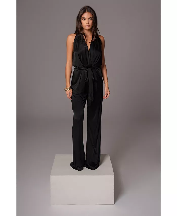 Женский комбинезон Slinky на бретелях с поясом JLUXLABEL, черный
Женский комбинезон Slinky на бретелях с поясом JLUXLABEL, черный