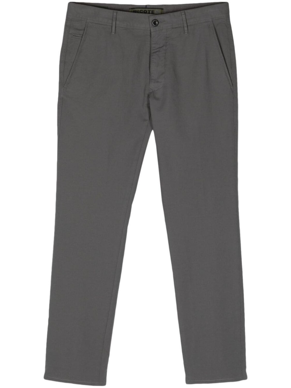 Укороченные брюки чинос Incotex, серый 
Укороченные брюки чинос Incotex, серый