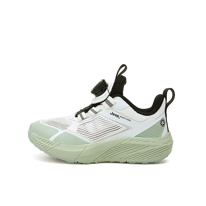 Низкие детские беговые кроссовки черно-бело-зеленые Kids' Jeep
Низкие детские беговые кроссовки черно-бело-зеленые Kids' Jeep