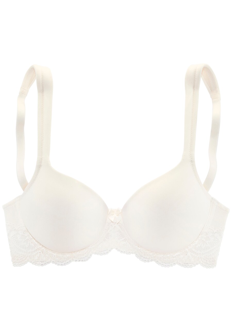 Бюстгальтер-футболка LASCANA, кремовый
Бюстгальтер-футболка LASCANA, кремовый