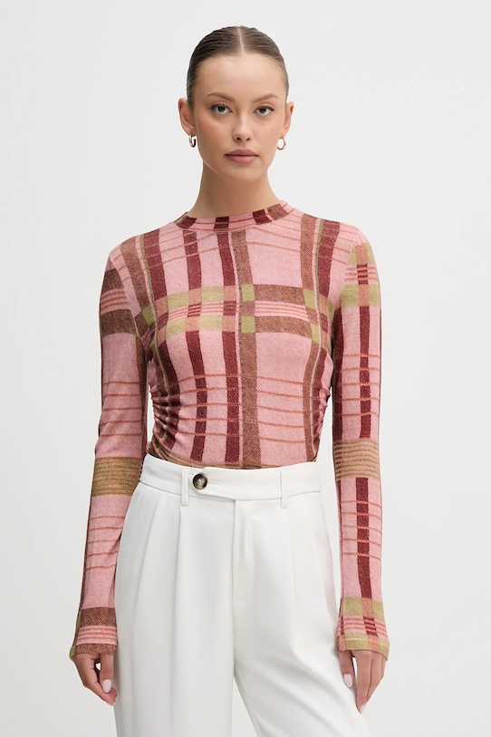 Шерстяной свитер Farm Rio Barbour, розовый
Шерстяной свитер Farm Rio Barbour, розовый