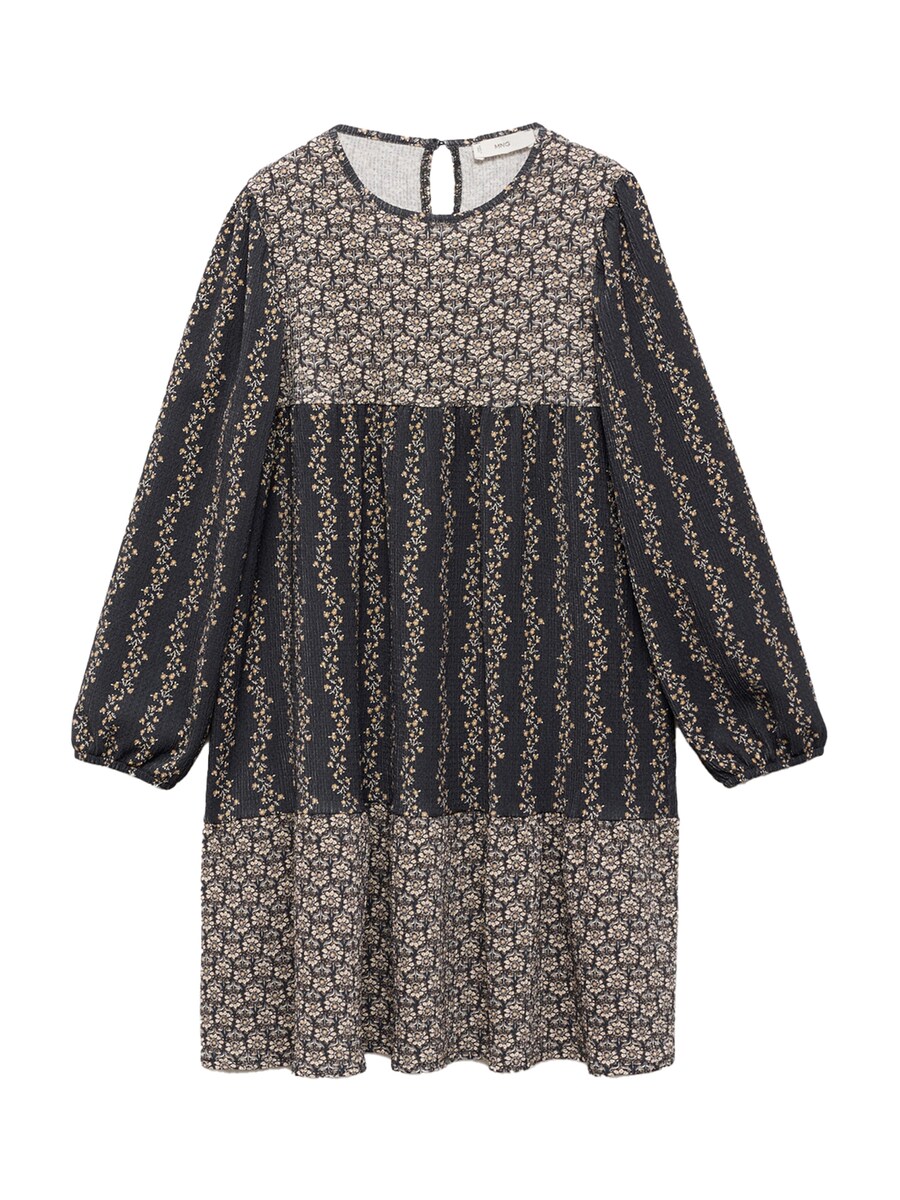 Платье MANGO KIDS Boheme, антрацит 
Платье MANGO KIDS Boheme, антрацит