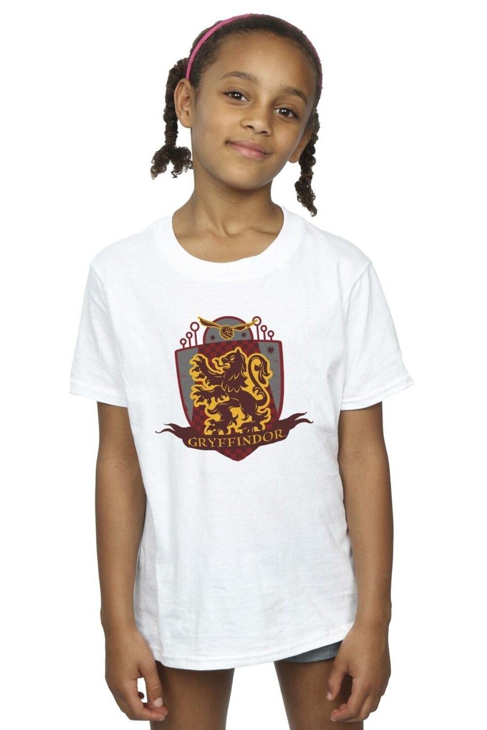 Хлопковая футболка с нагрудным знаком Гриффиндора Harry Potter, белый
Хлопковая футболка с нагрудным знаком Гриффиндора Harry Potter, белый