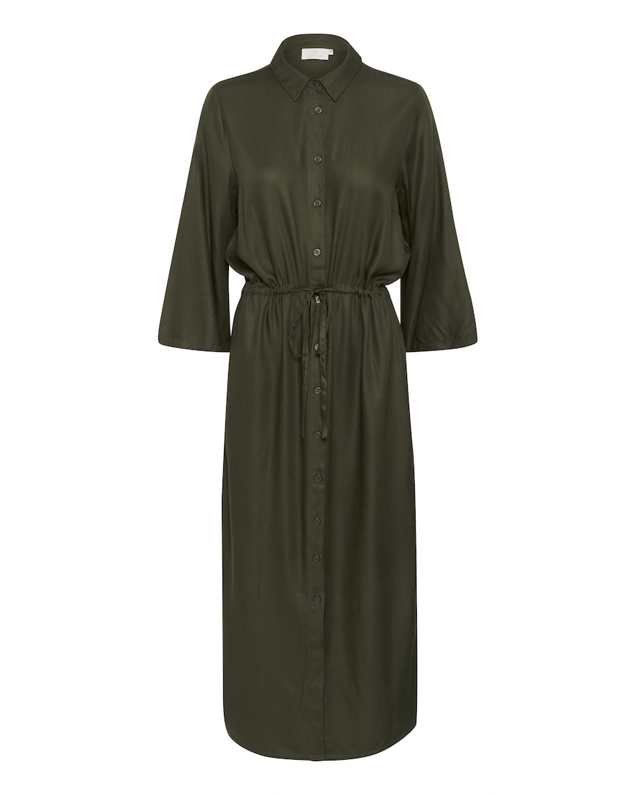 Платье-рубашка Kaffe KA Forina, хаки
Платье-рубашка Kaffe KA Forina, хаки