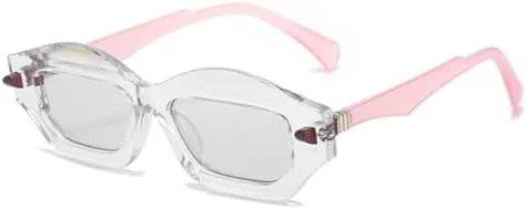 Солнцезащитные очки 2027 года, розовые, угловатые, в тонкой оправе, для мужчин и женщин, винтажные, нестандартной формы, ретро, модные, двухцветные MTZJH, C8
Солнцезащитные очки 2027 года, розовые, угловатые, в тонкой оправе, для мужчин и женщин, винтажные, нестандартной формы, ретро, модные, двухцветные MTZJH, C8