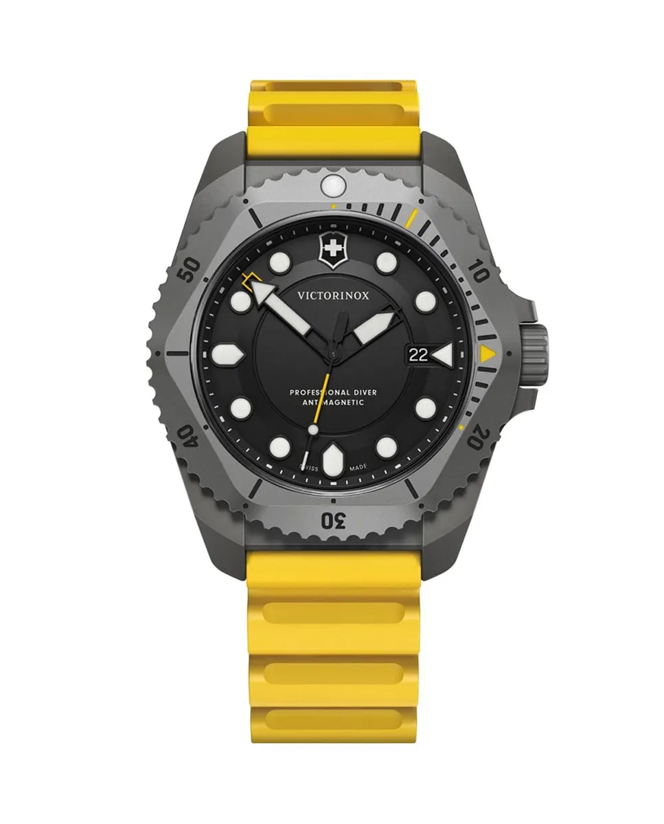 Мужские часы Dive pro V241992 с резиновым и желтым ремешком Victorinox, жёлтый
Мужские часы Dive pro V241992 с резиновым и желтым ремешком Victorinox, жёлтый