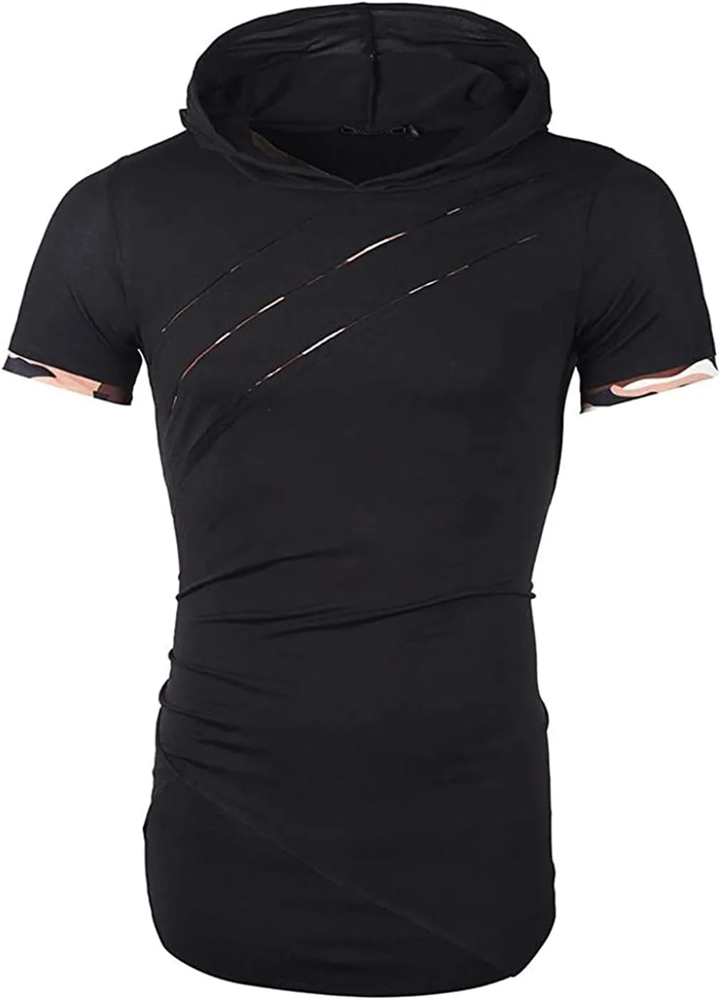 Мужская повседневная худи Maiyifu-GJ с камуфляжным принтом и коротким рукавом
Мужская повседневная худи Maiyifu-GJ с камуфляжным принтом и коротким рукавом