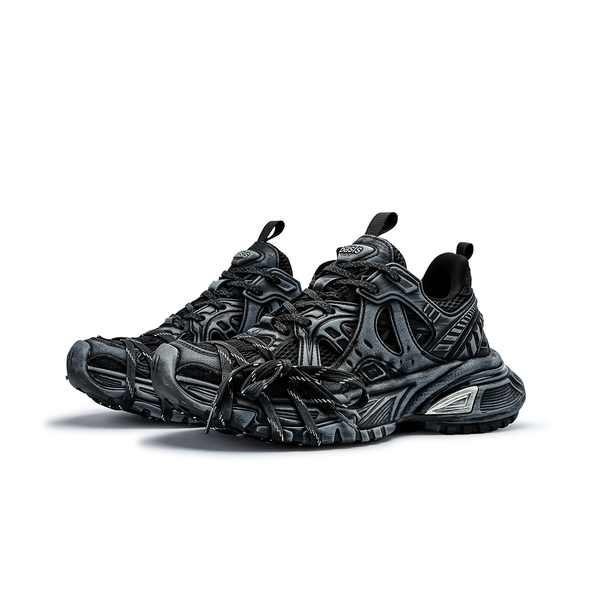 K-WANG Парижский бриз противоскользящие и износостойкие утолщенные кроссовки на платформе мужские с эффектом поношенности черные мамба на шнуровке, цвет Black Mamba Lace-Up Distressed
K-WANG Парижский бриз противоскользящие и износостойкие утолщенные кроссовки на платформе мужские с эффектом поношенности черные мамба на шнуровке, цвет Black Mamba Lace-Up Distressed