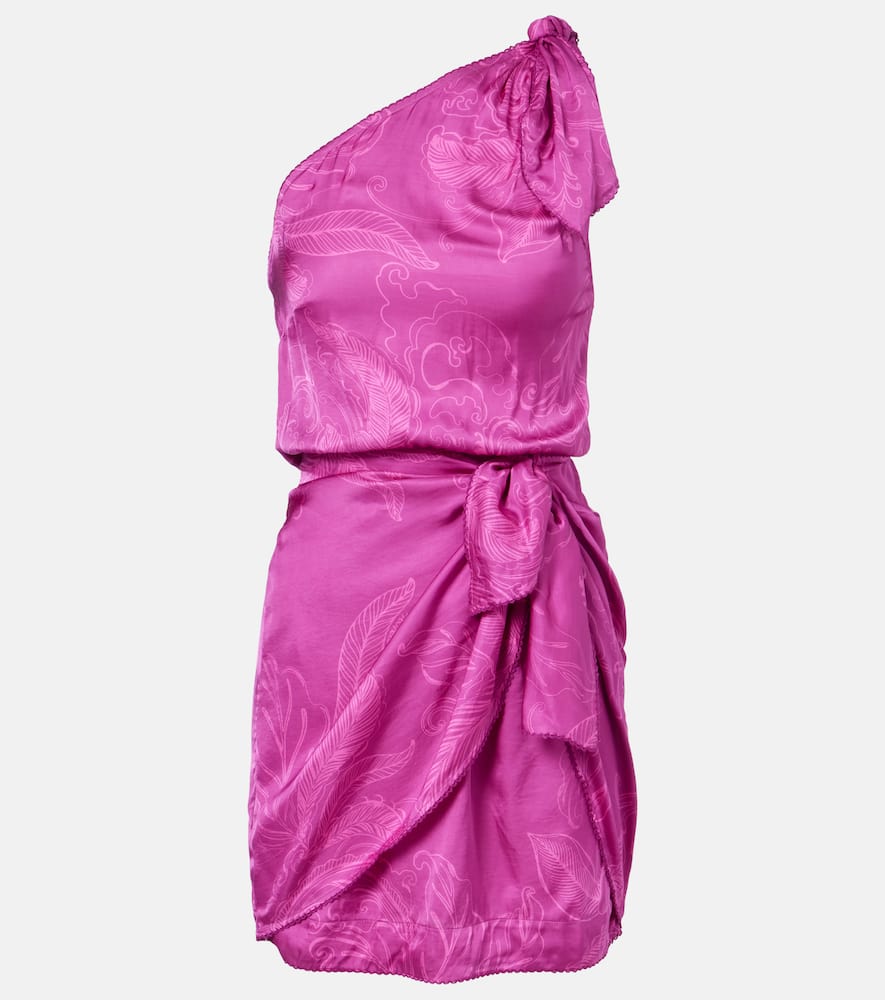 Сатиновое жаккардовое мини-платье Celie Poupette St Barth, Purple Reef
Сатиновое жаккардовое мини-платье Celie Poupette St Barth, Purple Reef