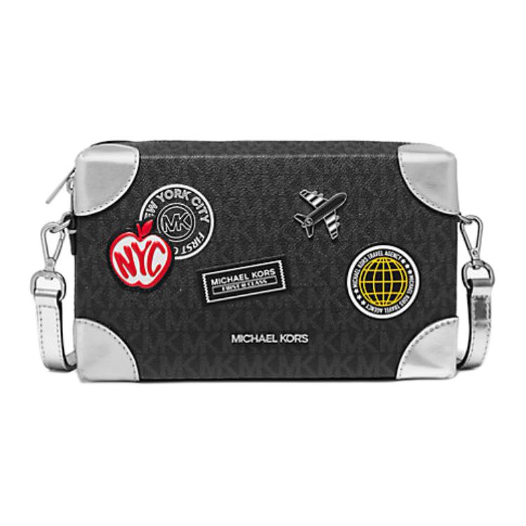 Плечевая сумка малого размера из лакированного полотна женская черная MICHAEL KORS
Плечевая сумка малого размера из лакированного полотна женская черная MICHAEL KORS