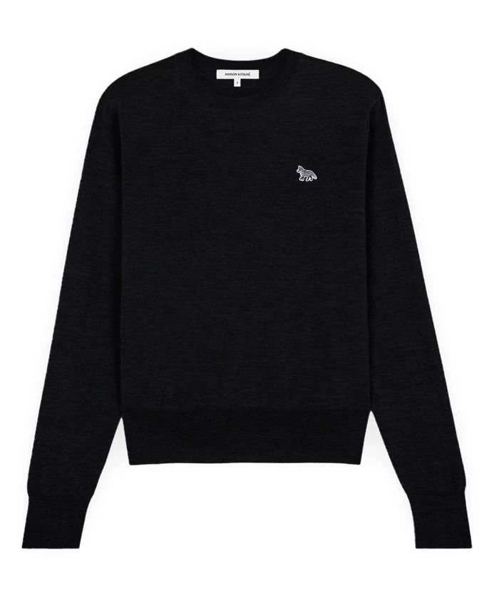 Стильный вязаный свитер для мужчин Maison Kitsunã, черный
Стильный вязаный свитер для мужчин Maison Kitsunã, черный