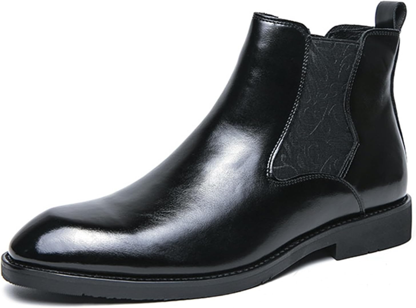 Мужские кожаные низкие ботинки Челси Ephirebra с заостренным носком для офиса и делового стиля, удобные, без шнуровки, модные ботильоны, черный
Мужские кожаные низкие ботинки Челси Ephirebra с заостренным носком для офиса и делового стиля, удобные, без шнуровки, модные ботильоны, черный