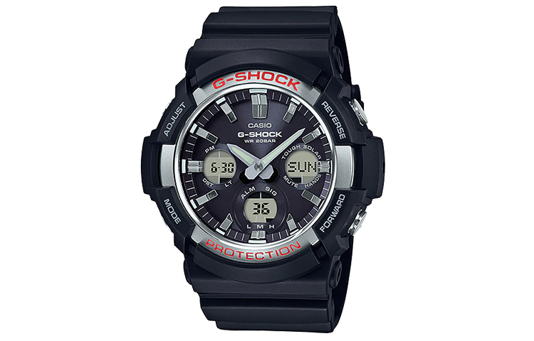 CASIO Мужские черные часы GAS-100-1A
CASIO Мужские черные часы GAS-100-1A