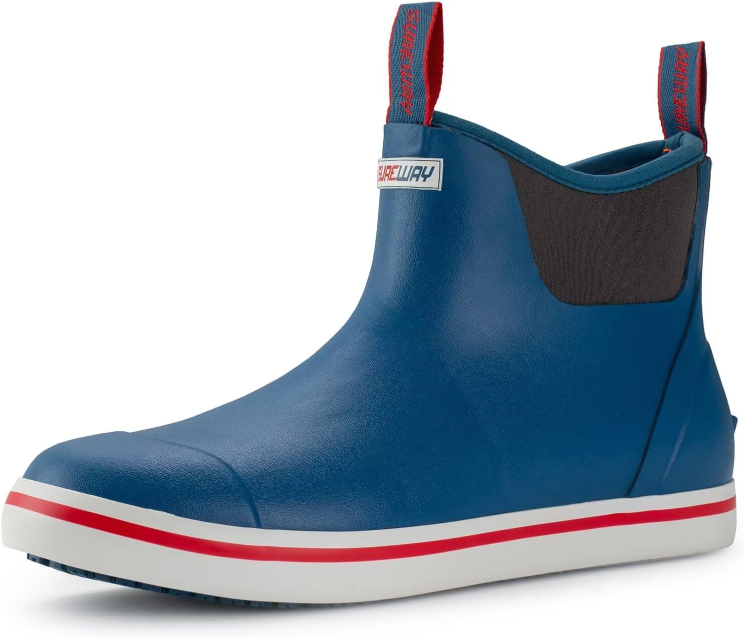 Мужские ботинки SUREWAY для корабельной палубы, профессиональные противоскользящие рыболовные и ботинки для лодки до щиколотки, водонепроницаемые дождевые ботинки, легкие неопрено-резиновые палубные ботинки, красный/синий/темно-синий
Мужские ботинки SUREWAY для корабельной палубы, профессиональные противоскользящие рыболовные и ботинки для лодки до щиколотки, водонепроницаемые дождевые ботинки, легкие неопрено-резиновые палубные ботинки, красный/синий/темно-синий