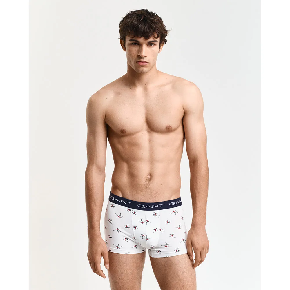 Трусы-боксеры Gant Skier Trunk, 3 шт, белый
Трусы-боксеры Gant Skier Trunk, 3 шт, белый