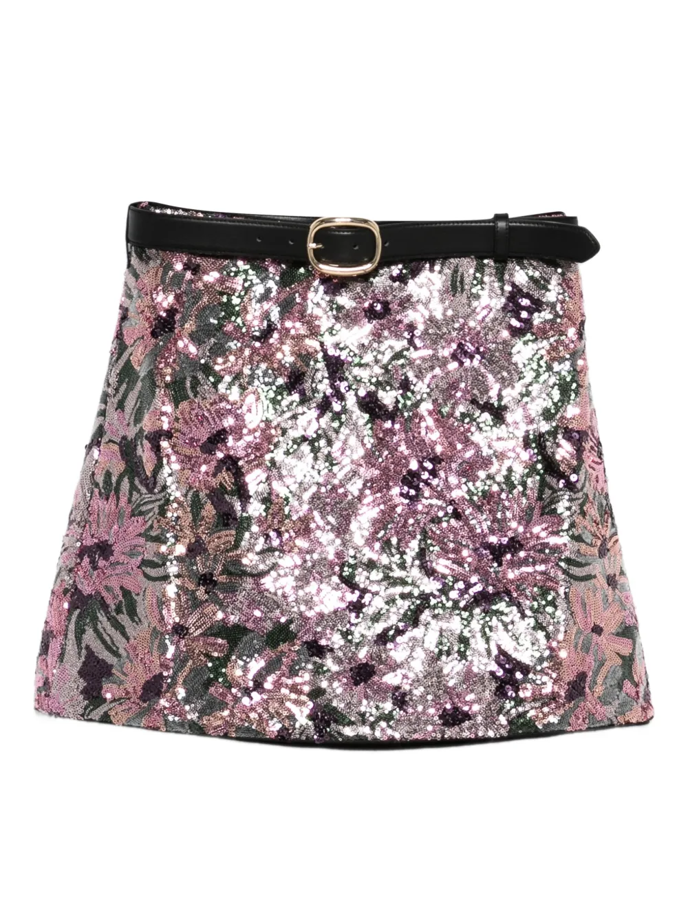 Мини-юбка с пайетками и поясом Self-Portrait, розовый
Мини-юбка с пайетками и поясом Self-Portrait, розовый