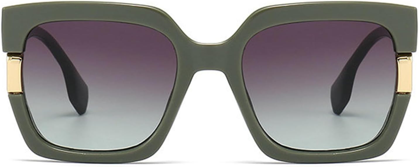 Модные квадратные солнцезащитные очки для женщин Helena, винтажные женские солнцезащитные очки большого размера, популярные солнцезащитные очки с защитой UV400, S65, Green
Модные квадратные солнцезащитные очки для женщин Helena, винтажные женские солнцезащитные очки большого размера, популярные солнцезащитные очки с защитой UV400, S65, Green