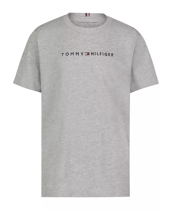 Футболка с коротким рукавом Big Boy Tomas Tommy Hilfiger, серый 
Футболка с коротким рукавом Big Boy Tomas Tommy Hilfiger, серый