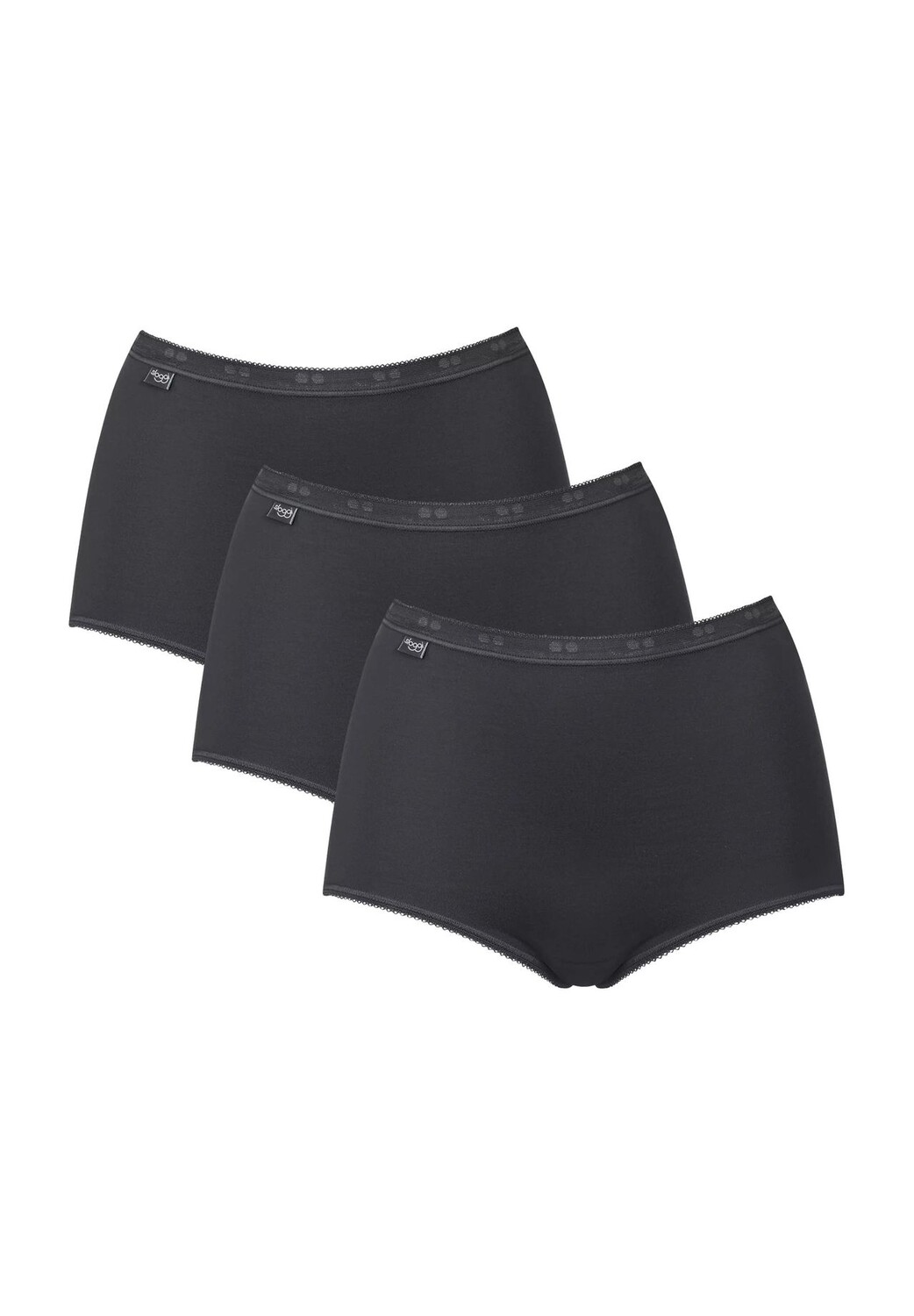 Трусы макси Basic+, 3 шт., женские sloggi, черный
Трусы макси Basic+, 3 шт., женские sloggi, черный