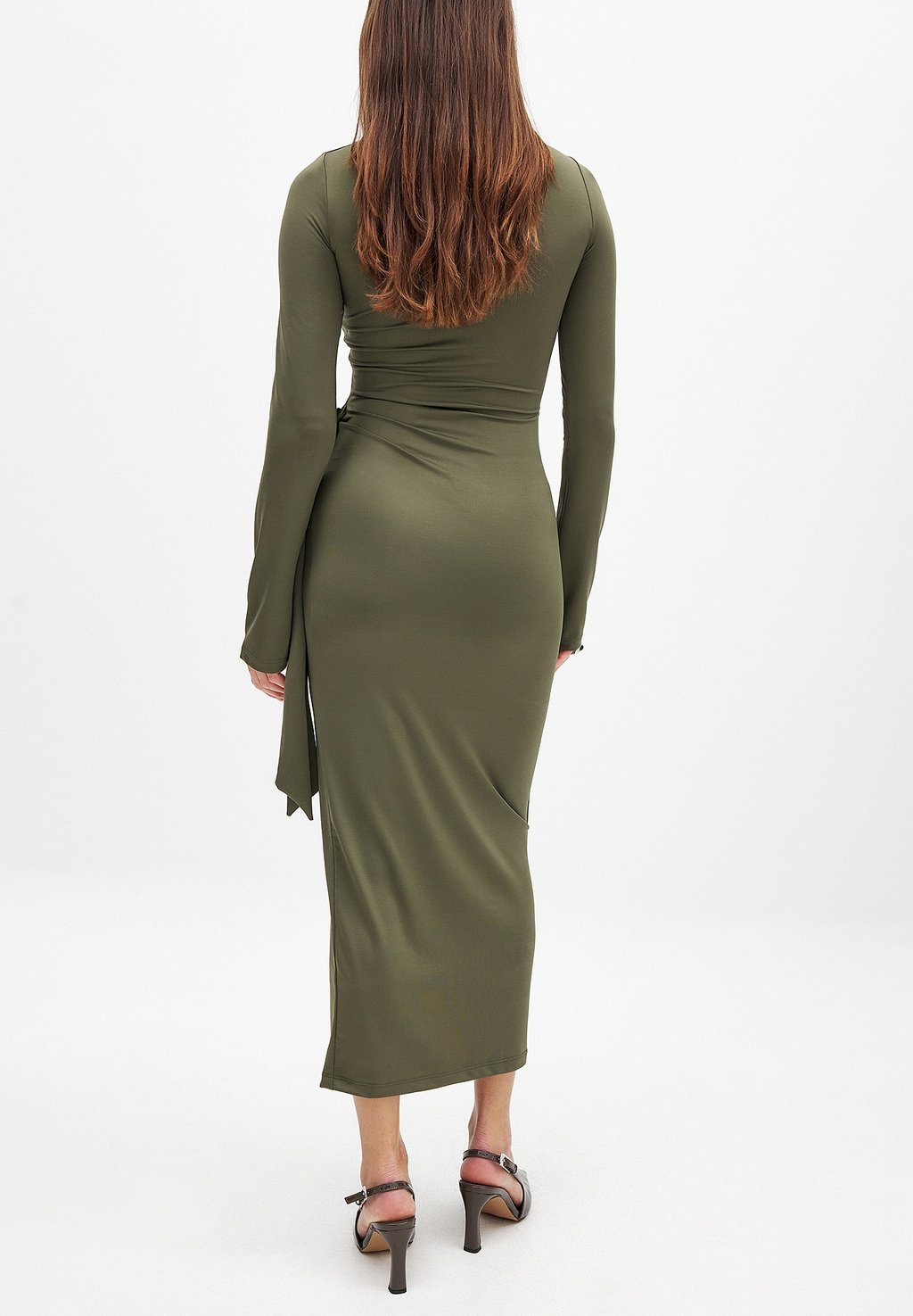 Платье макси OVERLAP NA-KD, хаки
Платье макси OVERLAP NA-KD, хаки