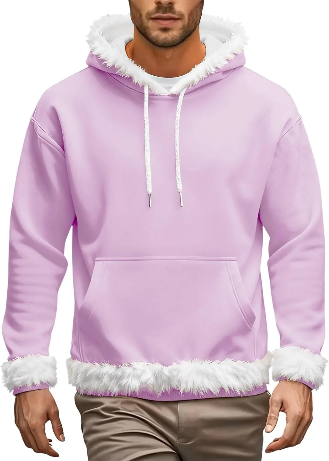 Толстовка мужская с капюшоном Fleece Lined, длинный рукав, однотонная XDFVC
Толстовка мужская с капюшоном Fleece Lined, длинный рукав, однотонная XDFVC