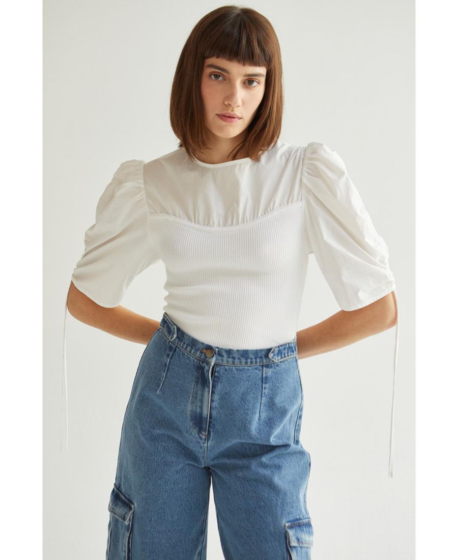 Женский топ Rubi Mixed Media CRESCENT, White
Женский топ Rubi Mixed Media CRESCENT, White