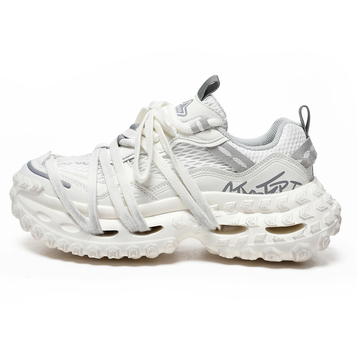 MQ Амортизирующие, износостойкие низкие кроссовки на массивной подошве, мужские, белые
MQ Амортизирующие, износостойкие низкие кроссовки на массивной подошве, мужские, белые