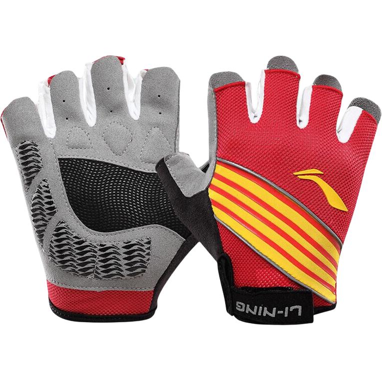 Защитные фитнес-перчатки LiNing противоскользящие красные унисекс
Защитные фитнес-перчатки LiNing противоскользящие красные унисекс