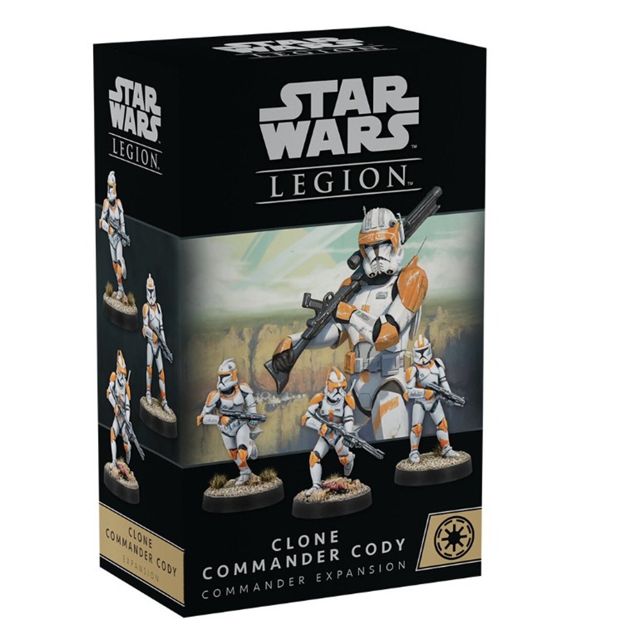 Миниатюра Star Wars Legion: Clone Commander Cody - Commander Expansion
Миниатюра Star Wars Legion: Clone Commander Cody - Commander Expansion