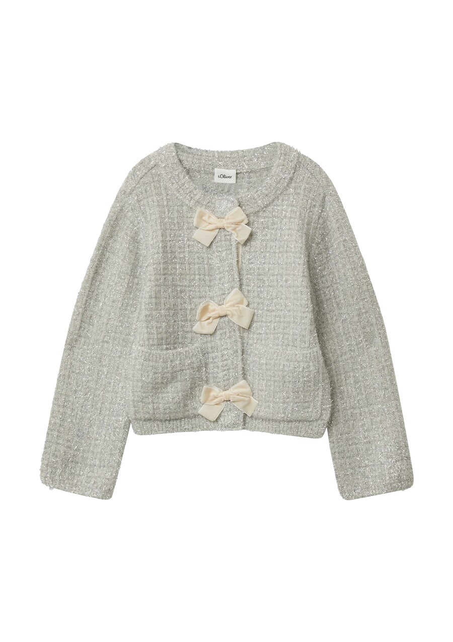 Вязаный кардиган s.Oliver, светло-серый
Вязаный кардиган s.Oliver, светло-серый