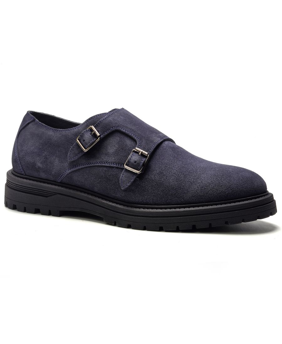 Мужские туфли Jett Double Monk с закругленным носком A Veer, Navy suede
Мужские туфли Jett Double Monk с закругленным носком A Veer, Navy suede