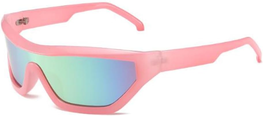 Футуристические солнцезащитные очки в стиле Y2K, стильные овальные спортивные солнцезащитные очки с обтекаемой формой для женщин и мужчин Weloveushop, Jelly Powder Frame Blue Mercury
Футуристические солнцезащитные очки в стиле Y2K, стильные овальные спортивные солнцезащитные очки с обтекаемой формой для женщин и мужчин Weloveushop, Jelly Powder Frame Blue Mercury